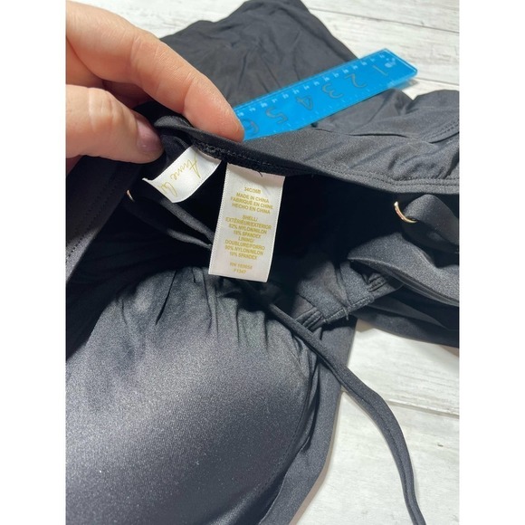 Anne Cole Underwire Triangle Tankini - Picture 7 of 8